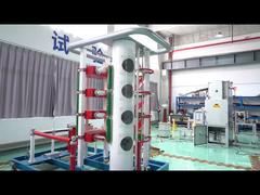 Kunden aus Übersee besuchen Fabrik in Tianan und werden Zeuge eines Schaltanlagentests