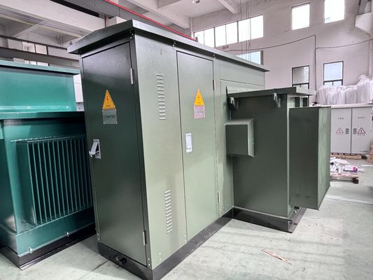 BLI 125 Isolationsstufe und ONAN-Kühlmethode Kompaktelektrischer Transformator für Wechselstrom 50