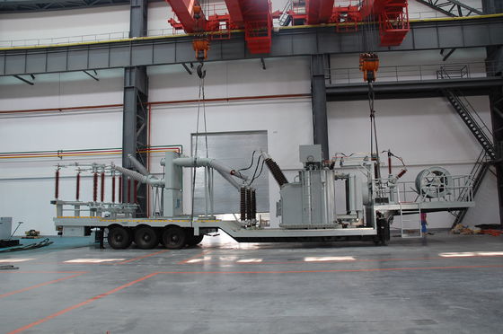 132kv fabrizierte das mobile angebrachte Transformator-Nebenstellen-Notfahrzeug vor