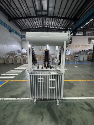 200 kVA 33 kV Ölgetränkte Leistungstransformator mit Dyn11-Anschluss für Verteilnetze